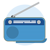 A radio